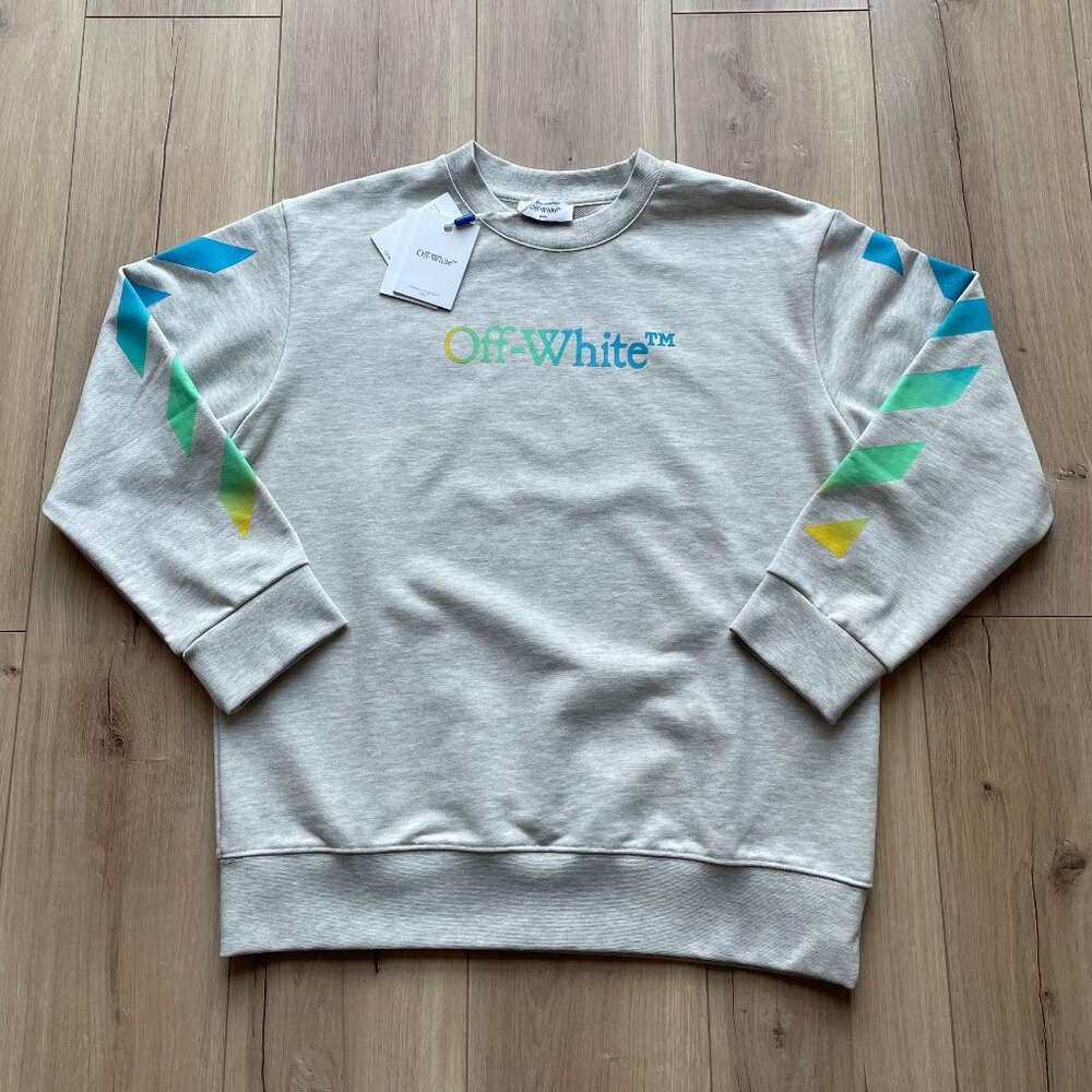 XLarge Off-White Men's Crewneck Casual Sweaters